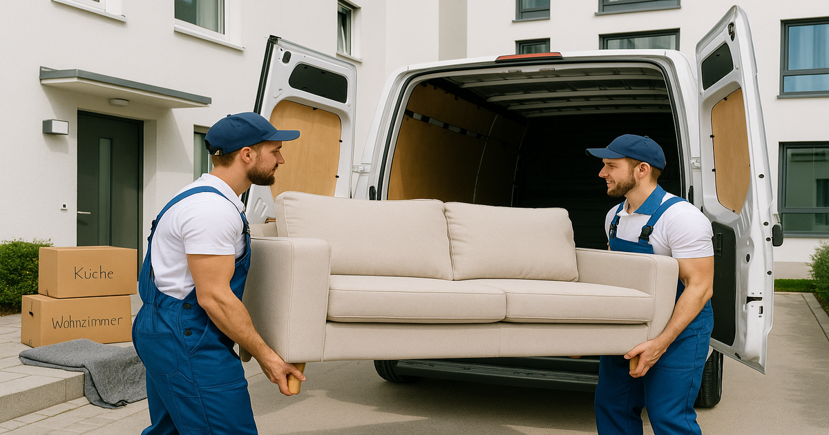 Möbeltransport Magdeburg – Professionelles Team beim Möbel einladen
